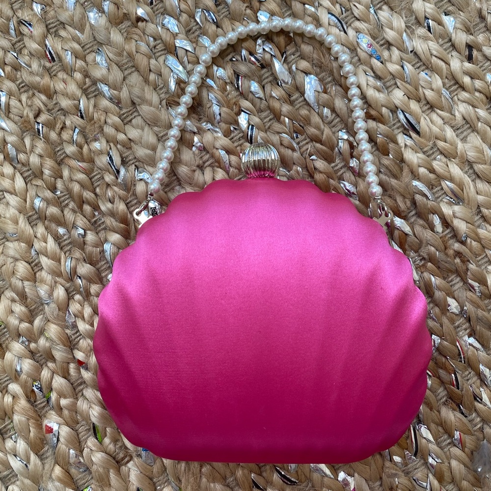 Satin Shell Bag